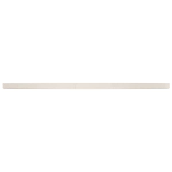 Bordplade hvid Ø50x2,5 cm massivt fyrretræ - Bordplade - Bordplader - Home & Living
