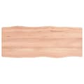 Pikkukuva 3 / 11: Pöytälevy ruskea 100x40x(2-4)cm käsitelty täystammi elävä reuna - Pöytälevy - Pöytälevyt - Home & Living