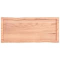 Pikkukuva 6 / 11: Pöytälevy ruskea 100x40x(2-4)cm käsitelty täystammi elävä reuna - Pöytälevy - Pöytälevyt - Home & Living