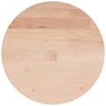 Pikkukuva 3 / 5: Pyöreä pöytälevy Ø40x1,5 cm käsittelemätön täysi tammi - Pöytälevy - Pöytälevyt - Home & Living