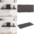Pikkukuva 1 / 11: Pöytälevy ruskea 100x50x(2-4)cm käsitelty täystammi elävä reuna - Pöytälevy - Pöytälevyt - Home & Living