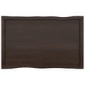 Pikkukuva 6 / 11: Pöytälevy ruskea 100x60x(2-4)cm käsitelty täystammi elävä reuna - Pöytälevy - Pöytälevyt - Home & Living