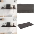 Pikkukuva 1 / 11: Pöytälevy ruskea 100x60x(2-4)cm käsitelty täystammi elävä reuna - Pöytälevy - Pöytälevyt - Home & Living