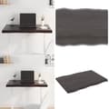 Pikkukuva 1 / 11: Pöytälevy ruskea 80x60x(2-4)cm käsitelty täystammi elävä reuna - Pöytälevy - Pöytälevyt - Home & Living