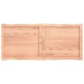 Pikkukuva 6 / 11: Pöytälevy ruskea 120x50x(2-4)cm käsitelty täystammi elävä reuna - Pöytälevy - Pöytälevyt - Home & Living