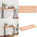 Pikkukuva 1 / 11: Pöytälevy ruskea 120x50x(2-4)cm käsitelty täystammi elävä reuna - Pöytälevy - Pöytälevyt - Home & Living