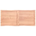 Pikkukuva 6 / 11: Pöytälevy ruskea 140x60x(2-4)cm käsitelty täystammi elävä reuna - Pöytälevy - Pöytälevyt - Home & Living