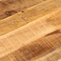 Miniatyrbillede 7 af 8: bordplade 140x50x2,5 cm oval massivt ru mangotræ