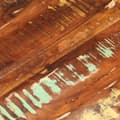 Miniatyrbillede 7 af 8: bordplade Ø70x1,5 cm rund massivt genbrugstræ
