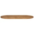 Miniatyrbillede 3 af 8: bordplade 110x40x2,5 cm oval massivt mangotræ