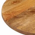 Miniatyrbillede 6 af 8: bordplade 110x40x2,5 cm oval massivt mangotræ