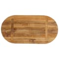Pikkukuva 5 / 8: Pöytälevy 80x40x3,8 cm ovaali täysi mangopuu