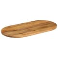 Pikkukuva 2 / 8: Pöytälevy 80x40x3,8 cm ovaali täysi mangopuu