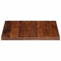 Miniatyrbilde 4 av 9: vidaXL Bordplate 70x70x2,5 cm firkantet gjenvunnet heltre