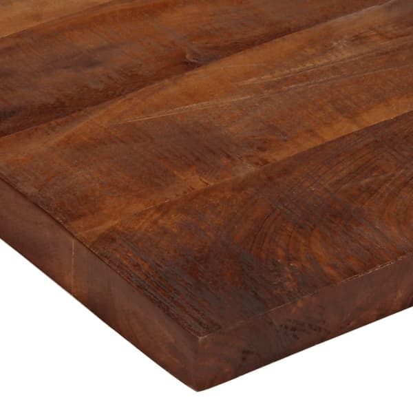 vidaXL Bordplate 70x70x2,5 cm firkantet gjenvunnet heltre