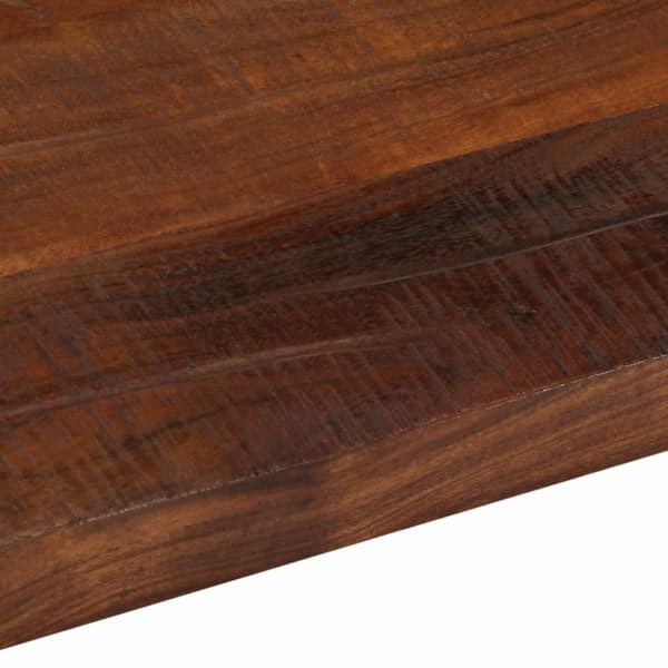 vidaXL Bordplate 70x70x2,5 cm firkantet gjenvunnet heltre