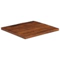Miniatyrbilde 2 av 9: vidaXL Bordplate 70x70x2,5 cm firkantet gjenvunnet heltre