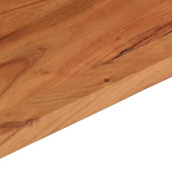 vidaXL bordplade 70x40x2,5 cm rektangulær massivt akacietræ
