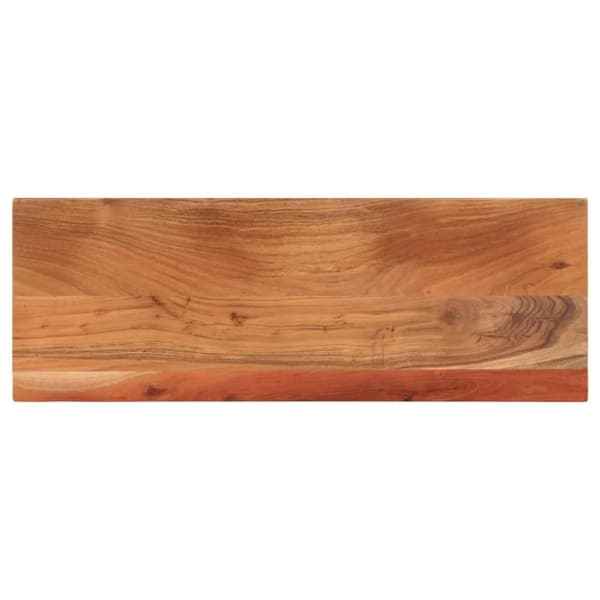 vidaXL bordplade 70x40x2,5 cm rektangulær massivt akacietræ