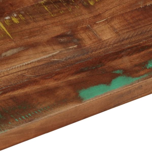 vidaXL Pöytälevy 70x50x3,8 cm suorakaide kierrätetty täyspuu