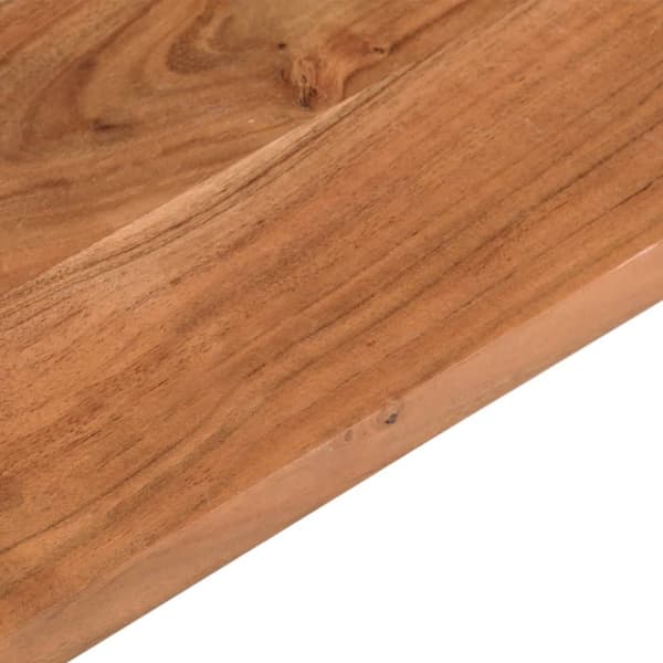 vidaXL bordplade 140x20x3,8 cm rektangulær massivt akacietræ