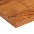 Miniatyrbilde 6 av 9: vidaXL Bordplate 100x50x3,8 cm rektangulær heltre akasie