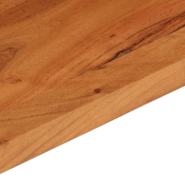vidaXL Bordsskiva 90x60x3,8 cm rektangulär massiv akacia