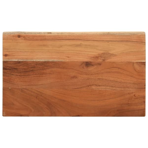 vidaXL Bordplate 60x40x2,5 cm rektangulær heltre akasie