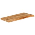 Miniatyrbilde 2 av 9: vidaXL Bordplate 70x40x2,5 cm naturlig kant heltre mango