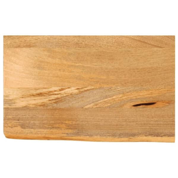 vidaXL bordplade 40x20x3,8 cm naturlig kant massivt mangotræ