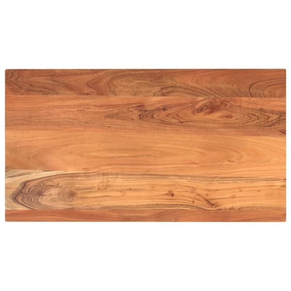 vidaXL Pöytälevy 120x50x2,5 cm suorakaide täysi akasiapuu