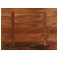 Pikkukuva 5 / 9: vidaXL Pöytälevy 70x60x2,5 cm suorakaide kierrätetty täyspuu