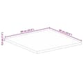 Miniatyrbilde 9 av 9: vidaXL Bordplate 60x60x3,8 cm firkantet heltre akasie