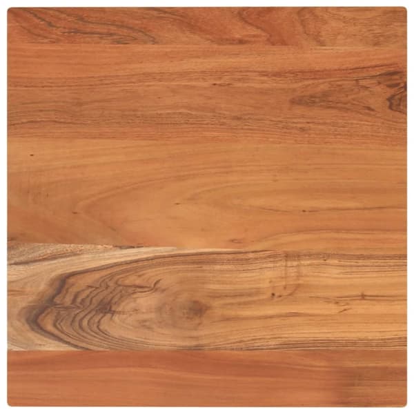 vidaXL Bordsskiva 60x60x3,8 cm fyrkantig massiv akacia