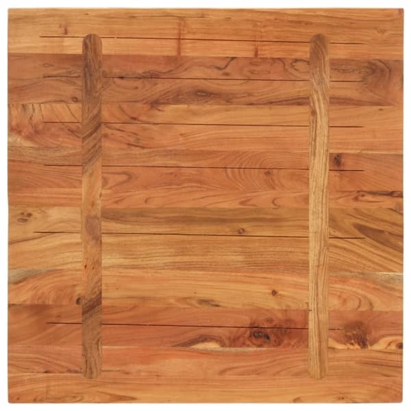 vidaXL bordplade 90x90x2,5 cm firkantet massivt akacietræ