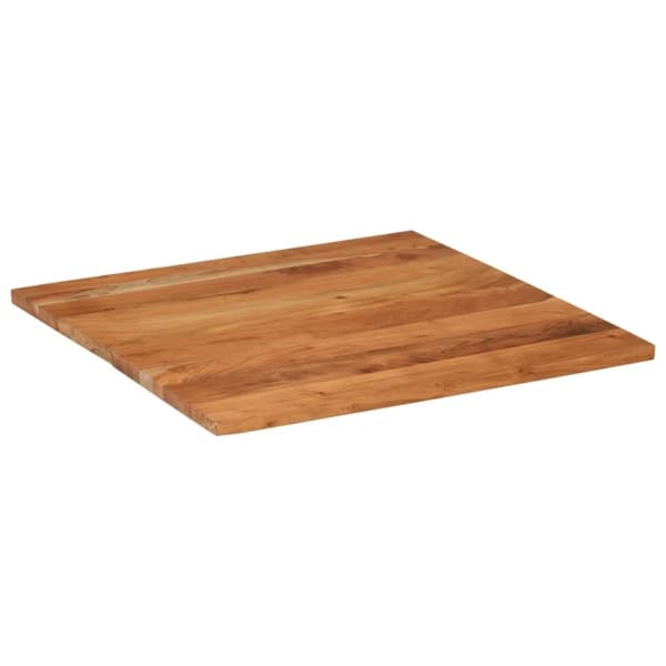vidaXL Bordplate 90x90x2,5 cm firkantet heltre akasie