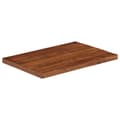 Miniatyrbillede 2 af 9: vidaXL bordplade 80x70x2,5 cm rektangulær massivt genbrugstræ