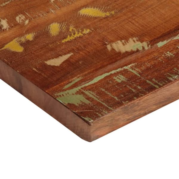 vidaXL bordplade 140x20x3,8 cm rektangulær massivt genbrugstræ