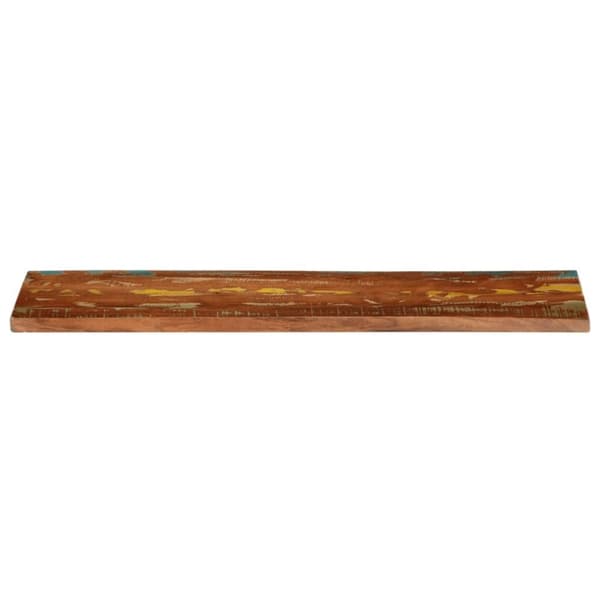 vidaXL Pöytälevy 110x20x3,8 cm suorakaide kierrätetty täyspuu