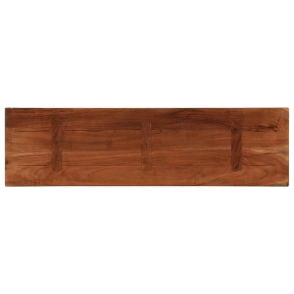 vidaXL Bordplate 110x20x3,8 cm rektangulær gjenvunnet heltre