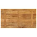 Miniatyrbilde 5 av 9: vidaXL Bordplate 100x50x3,8 cm rektangulær heltre mango