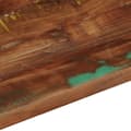 Miniatyrbilde 7 av 9: vidaXL Bordplate 110x60x3,8 cm rektangulær gjenvunnet heltre