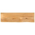 Miniatyrbillede 1 af 9: vidaXL bordplade 110x40x2,5 cm naturlig kant massivt mangotræ