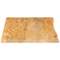 Pikkukuva 4 / 9: vidaXL Pöytälevy elävä reuna 90x60x2,5 cm täysi mangopuu