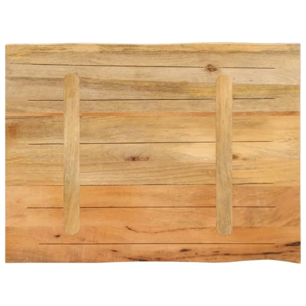 vidaXL Bordplate 70x60x3,8 cm naturlig kant heltre mango