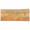 Miniatyrbilde 5 av 9: vidaXL Bordplate 140x60x3,8 cm naturlig kant heltre mango