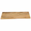 Pikkukuva 3 / 9: vidaXL Pöytälevy 100x80x2,5 cm elävä reuna täysi mangopuu