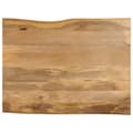 Pikkukuva 1 / 9: vidaXL Pöytälevy 100x80x2,5 cm elävä reuna täysi mangopuu