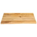 Miniatyrbilde 3 av 9: vidaXL Bordplate 80x80x2,5 cm naturlig kant heltre mango
