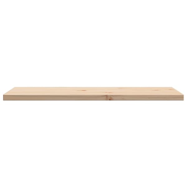 vidaXL bordplader 2 stk. 80x40x2,5 cm rektangulær massivt fyrretræ